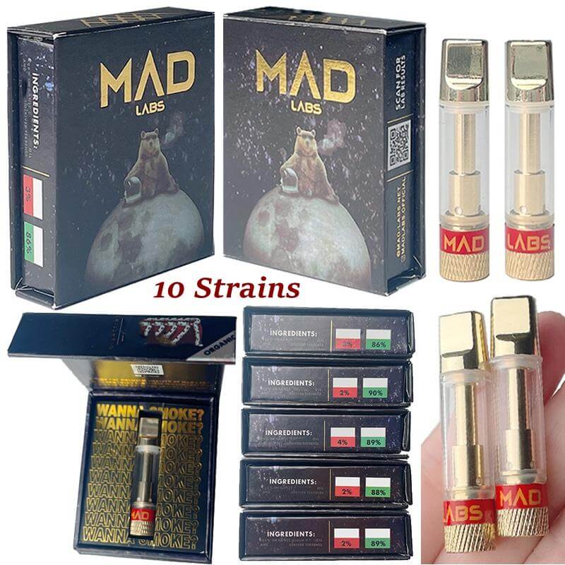 Mad Labs Cart Disposable CBD Oil Cartridges Wholesale