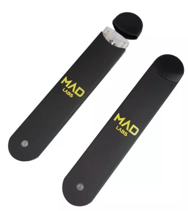 Mad Labs Rechargeable Delta 8 THC Vape Pen Disposable Pod