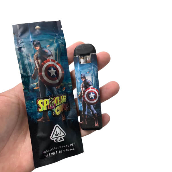 Avengers 1G Organic CBD Disposable Vape Pen Cannabis Oil Battery