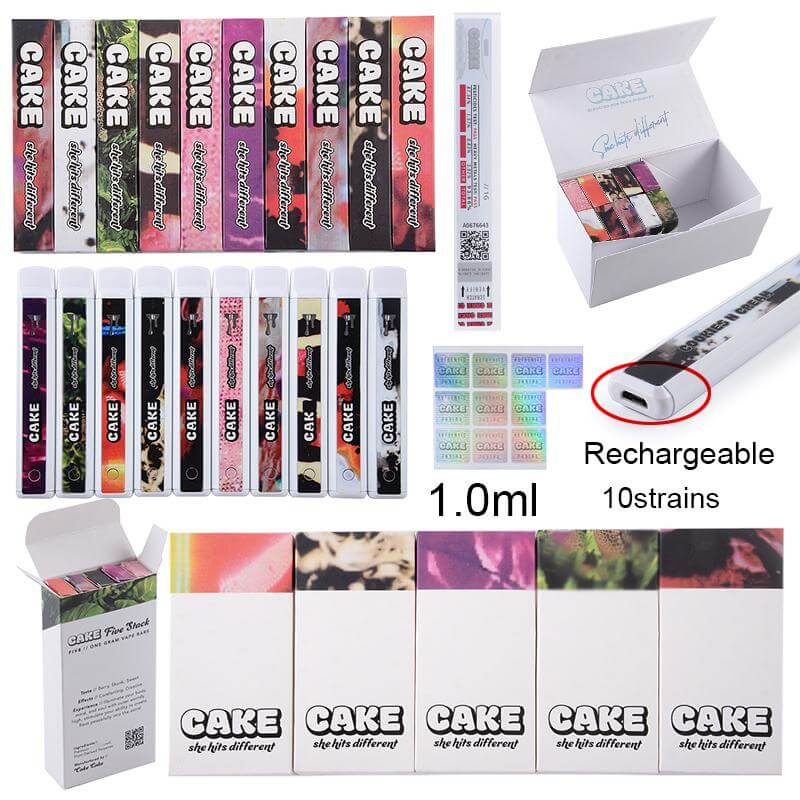 Cake Delta 8 THC Disposable Mini Pod Vapes CBD Vape Pen