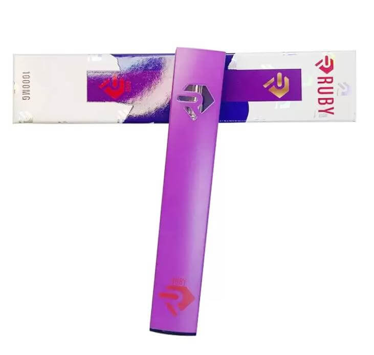 Ruby 2ML Disposable Delta 8 Vape Pen CBD Vape Pod