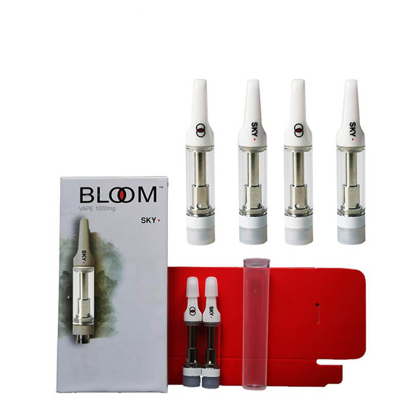 Bloom CBD Vape Cartridge Disposable Thick Oil Glass THC Carts